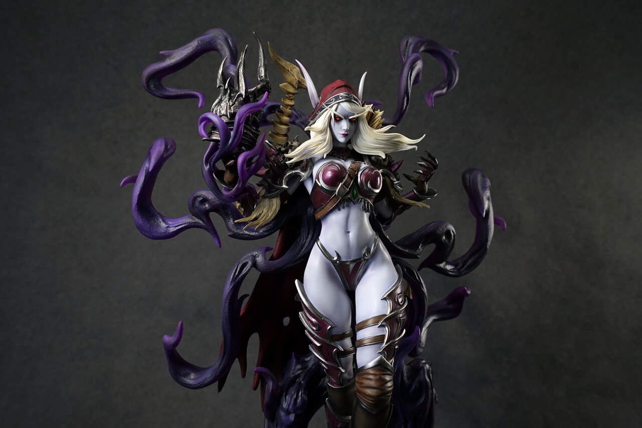 World of Warcraft - Sylvanas Windrunner | 1:4 Resin Statue | von Windseeker Studios