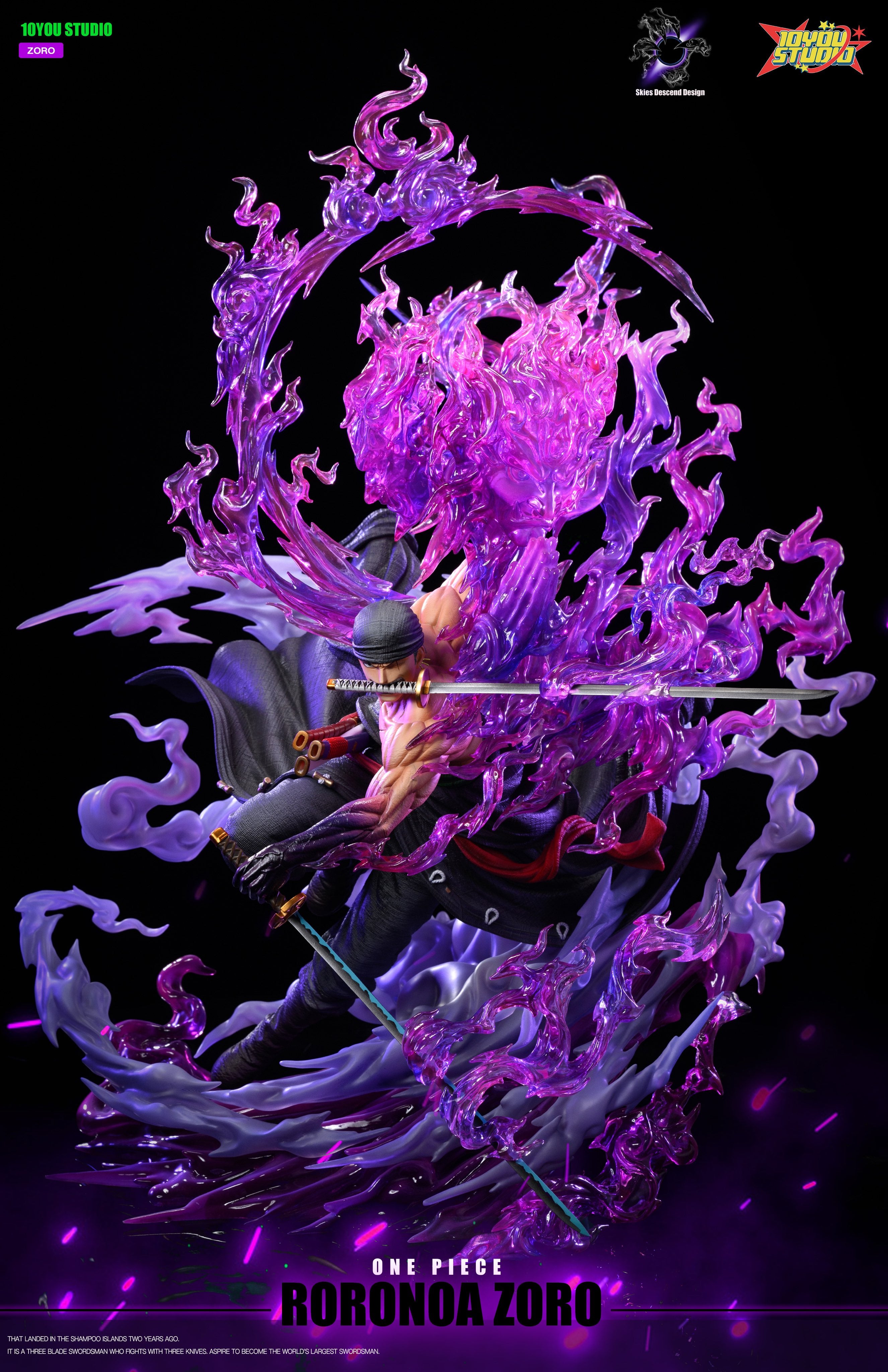 One Piece - Roronoa Zoro | 1:6 Resin Statue | von Skies Descend