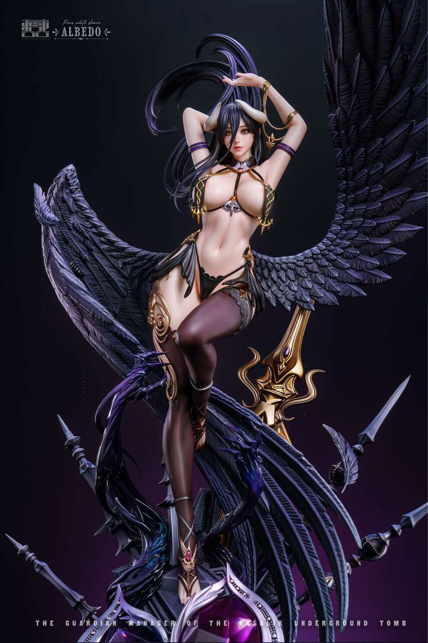 オーバーロード アルベド フィギュア 1/4 Statue Albed Overlord - Albedo | 1:4 Resin Statue | von CP Studio