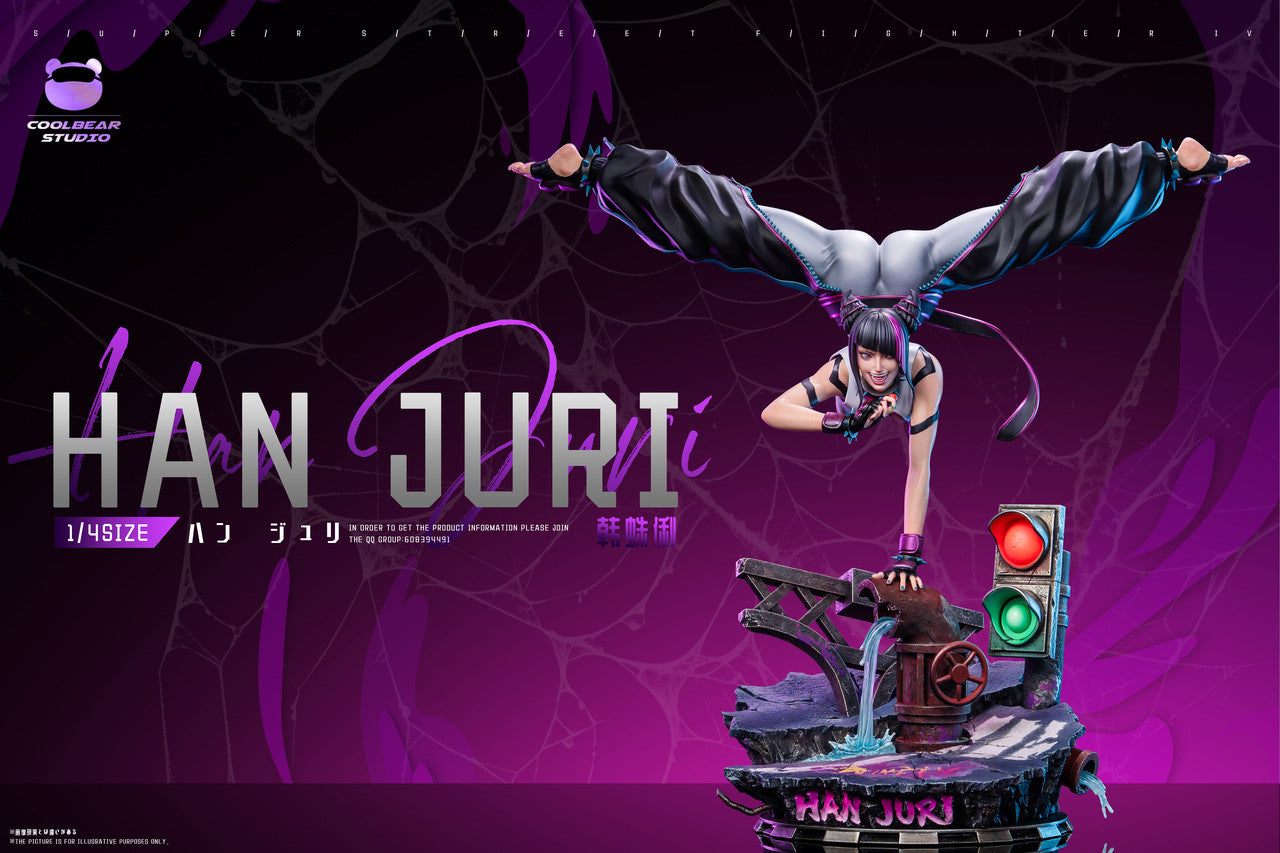 Street Fighter - Han Juri | 1:4 Resin Statue | by Coolbear Studio