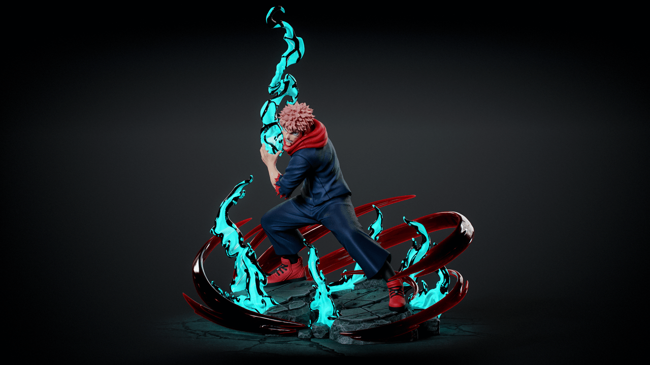 Jujutsu Kaisen - Itadori Yuji | 1:4 Resin Statue | von Player 1 Studio