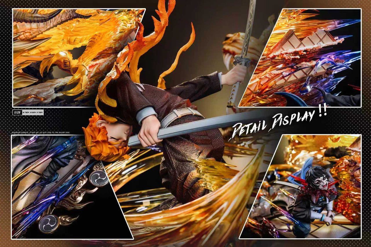 Demon Slayer - Flaming Thunder God Zenitsu Agatsuma | 1:5 Resin Statue | by Hamlet Studio
