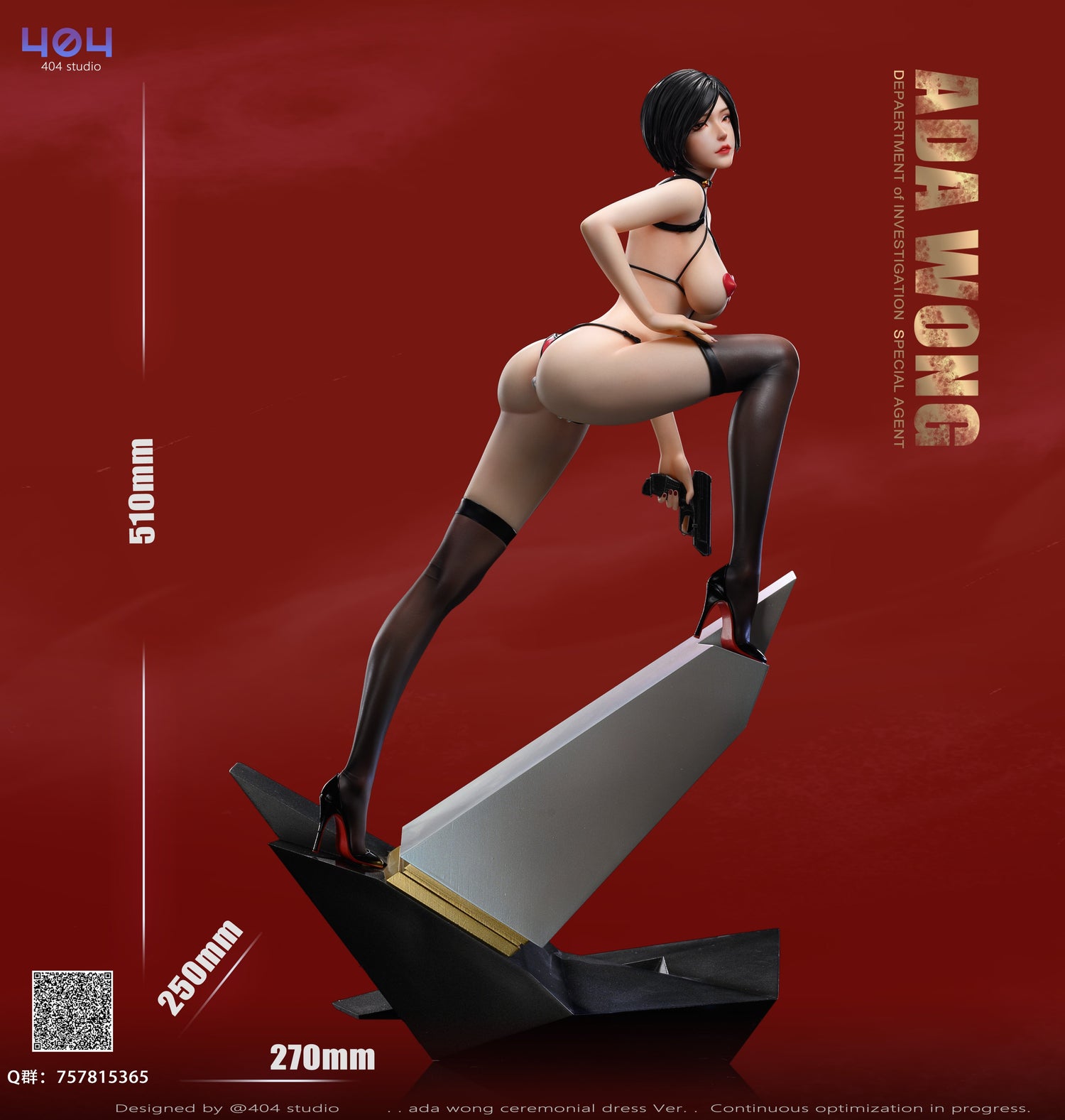 Resident Evil - Ada Wong | 1:4 Resin Statue | von 404 Studio