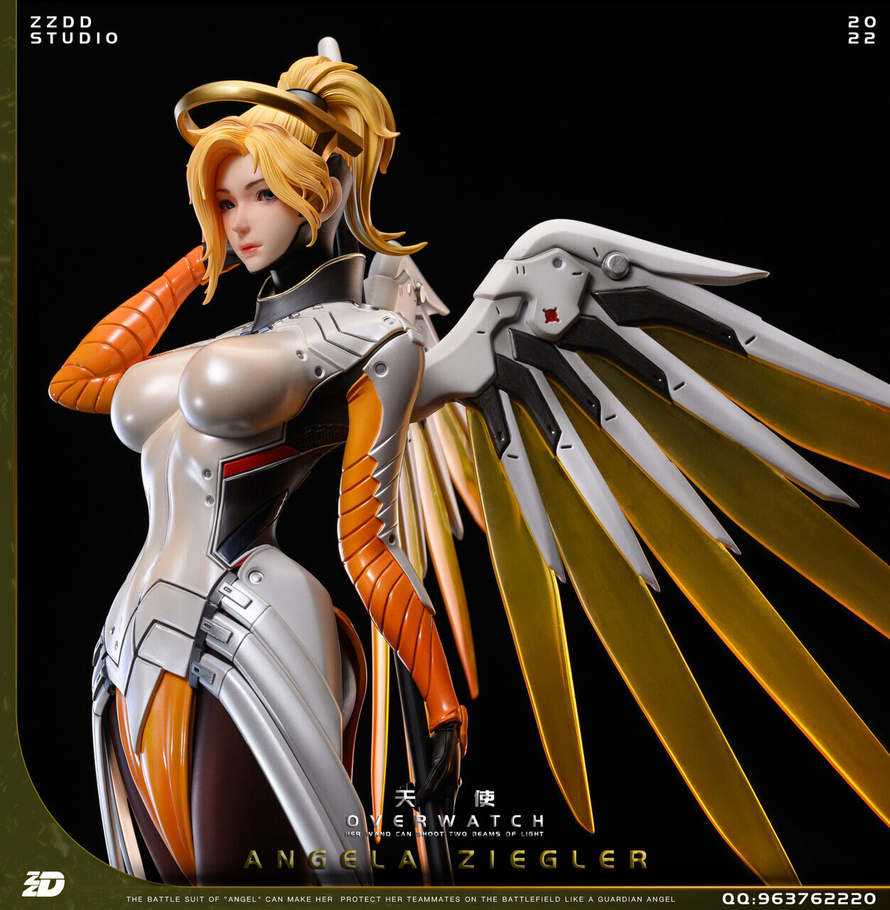 Overwatch - Mercy | 1:4 Resin Statue | von ZZDD Studio