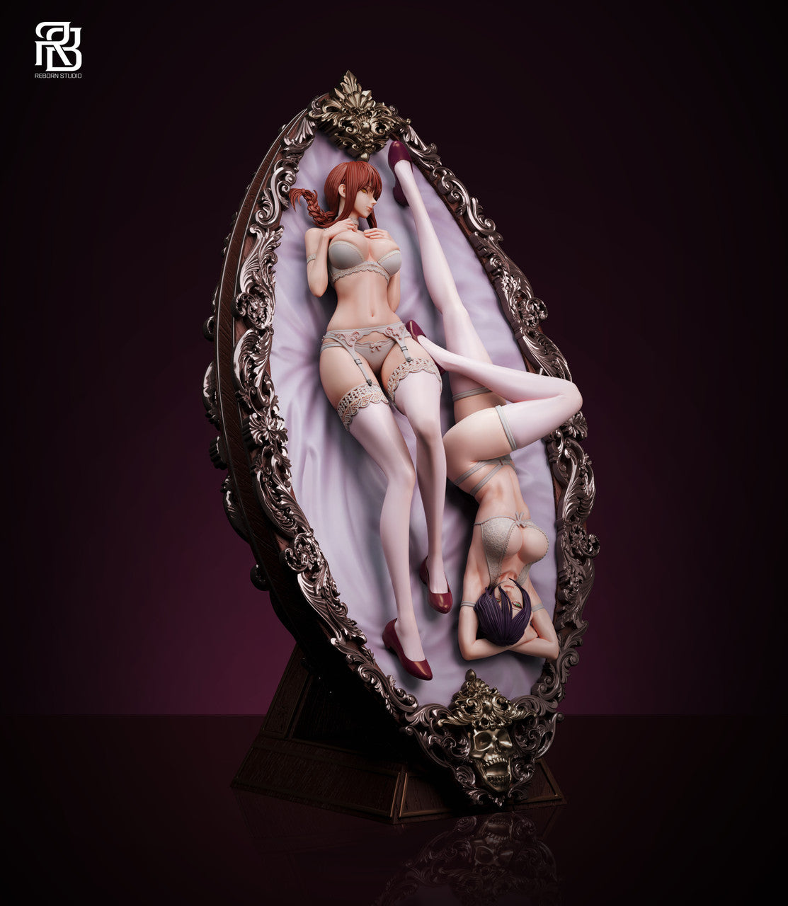 Chainsaw Man - Makima & Reze | 1:6 Resin Statue | by ReBorn Studio