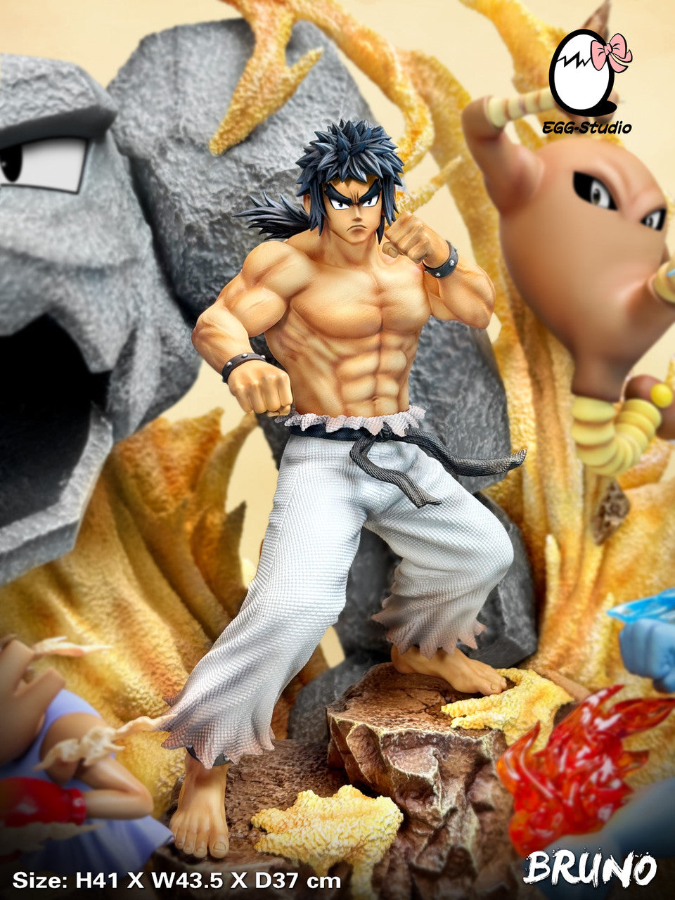 Pokémon - Bruno | 1:6 Resin Statue | by EGG Studio – HandsomeCake