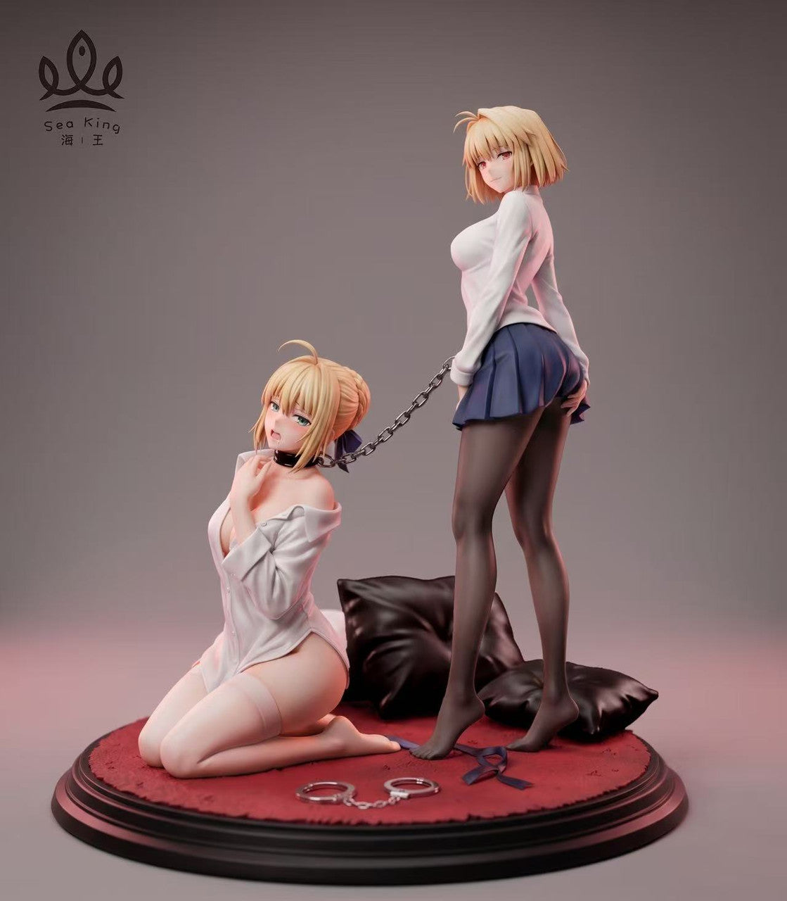 Fate/stay night - Saber & Arcueid | 1:6 Resin Statue | by Sea King Studio