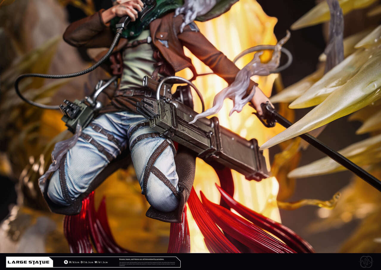 Attack on Titan - Eren Yeager 2.0 | Resin Statue | by Hertz Studio