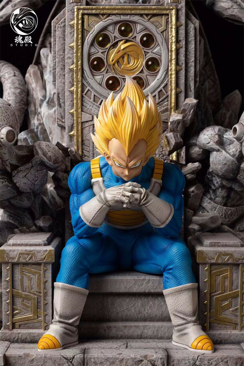 Dragon Ball Z - Vegeta on Throne | 1:4 Resin Statue | von HunDian Studio