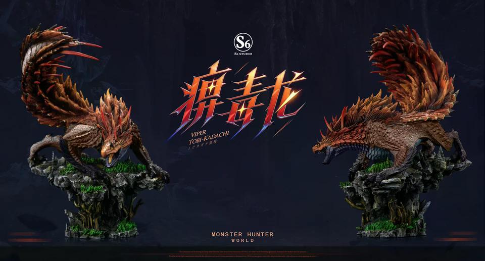 Monster Hunter - Viper Tobi-Kadachi | Resin Statue | by S6 Studio
