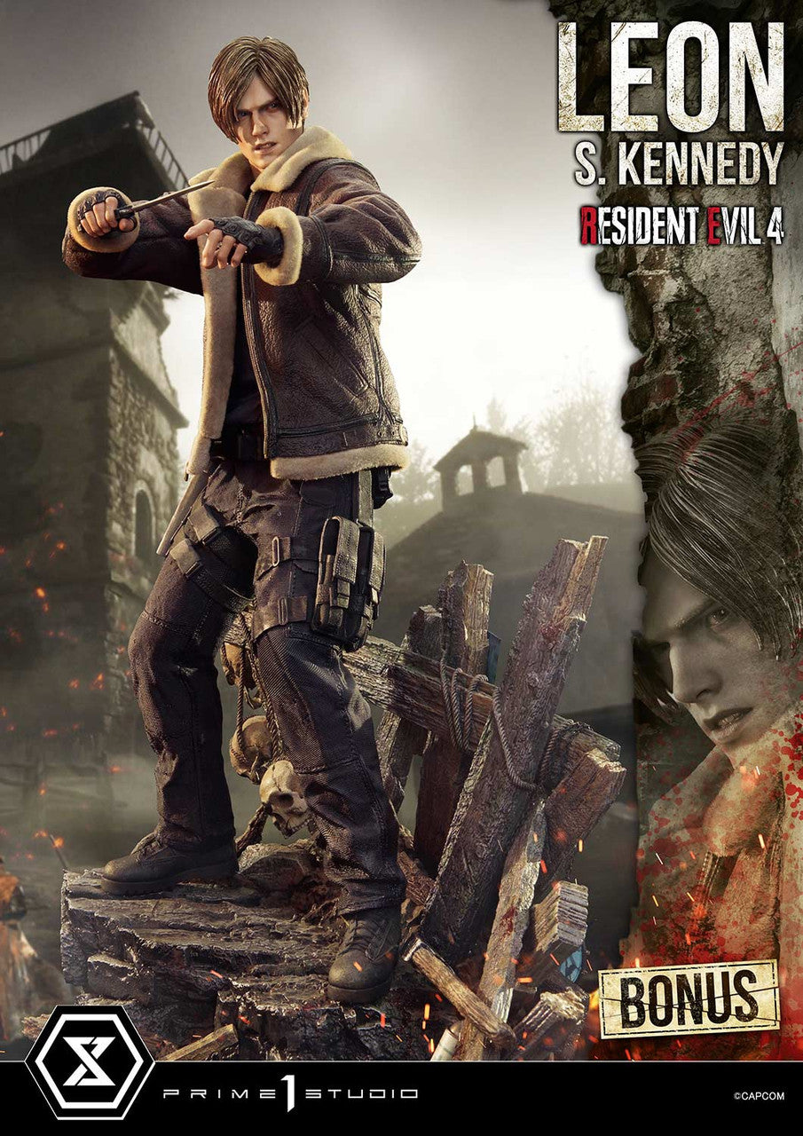 Resident Evil - RE4 Leon S. Kennedy | 1:4 Resin Statue | by Prime 1 Studio