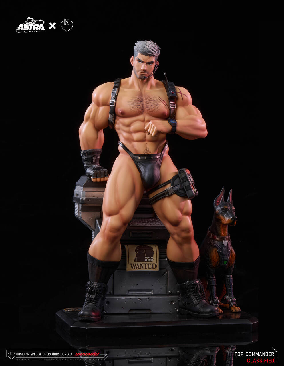 Captain Doberman Victor Aldrich | 1:6 Resin Statue | by Astra Studio