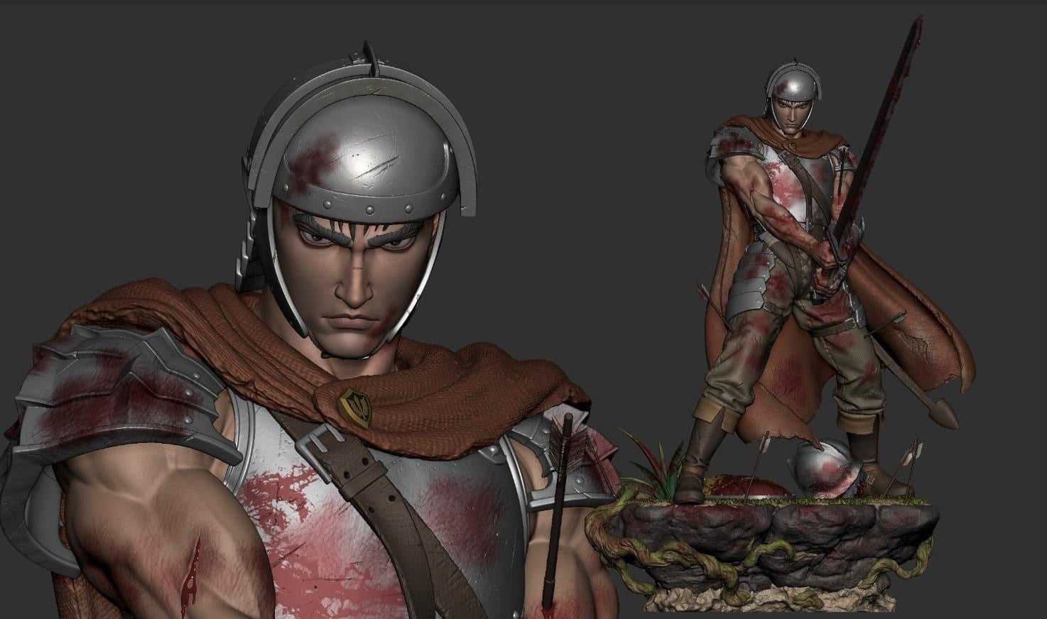 Berserk – Guts & Casca | 1:4 Resin Statue | von Player 1 Studio