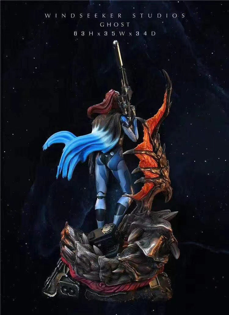 Starcraft - Sarah Kerrigan (als Ghost) | 1:4 Resin Statue | von Windseeker Studios