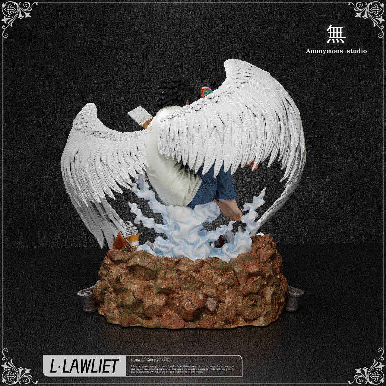 Deathnote - L Lawliet | 1:6 Resin Statue | by Anonymous Studio