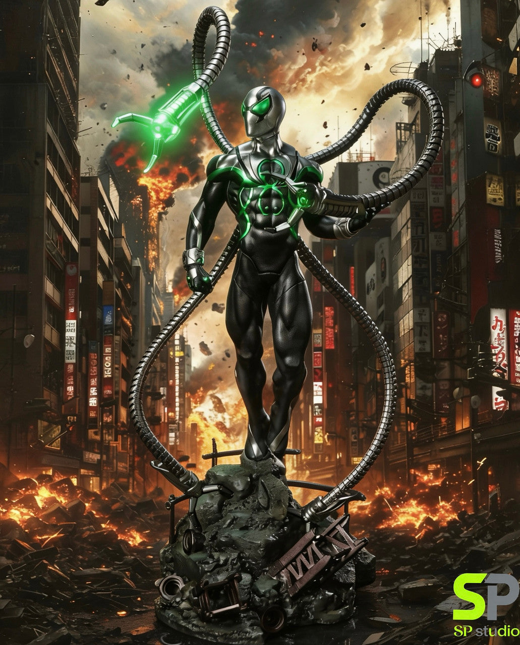 Marvel - Superior Octopus Spider Man | 1:4 Resin Statue | by SP Studio