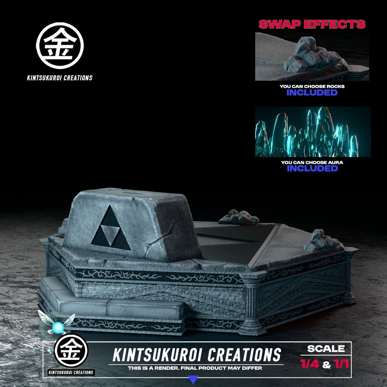 The Legend of Zelda - Young LINK Pulling Master Sword | 1:1/1:4