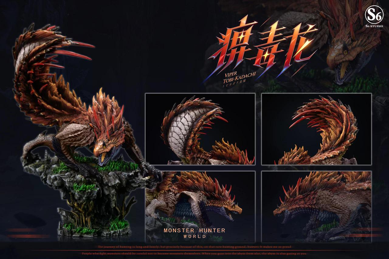 Monster Hunter - Viper Tobi-Kadachi | Resin Statue | by S6 Studio