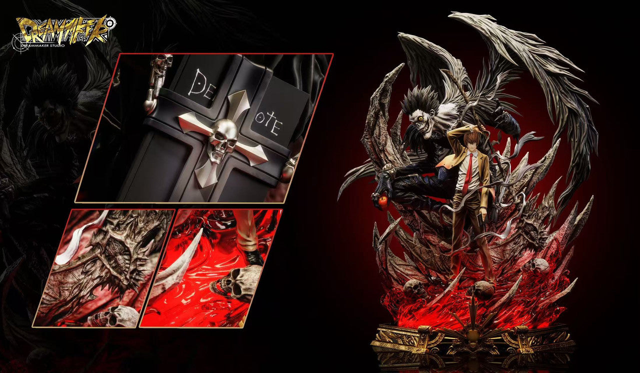 Death Note - Light Yagami & Ryuk | Resin Statue | by Dreammaker Studio