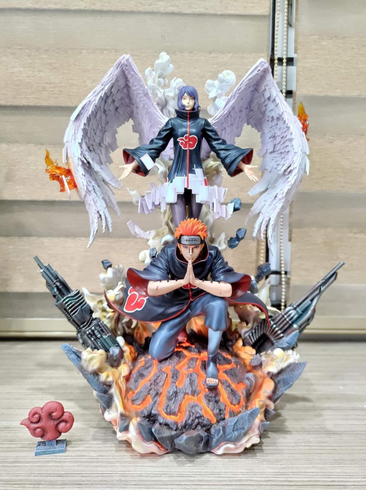 Naruto - Konan & Pain | 1:7 Resin Statue | von CW & Surge Studio