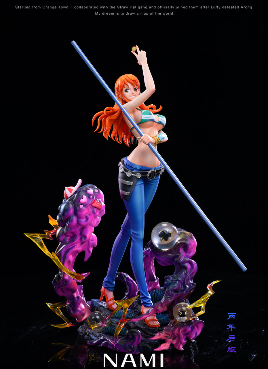 One Piece - Nami Two Years Later | 1:6 Resin Statue | by LX Studio