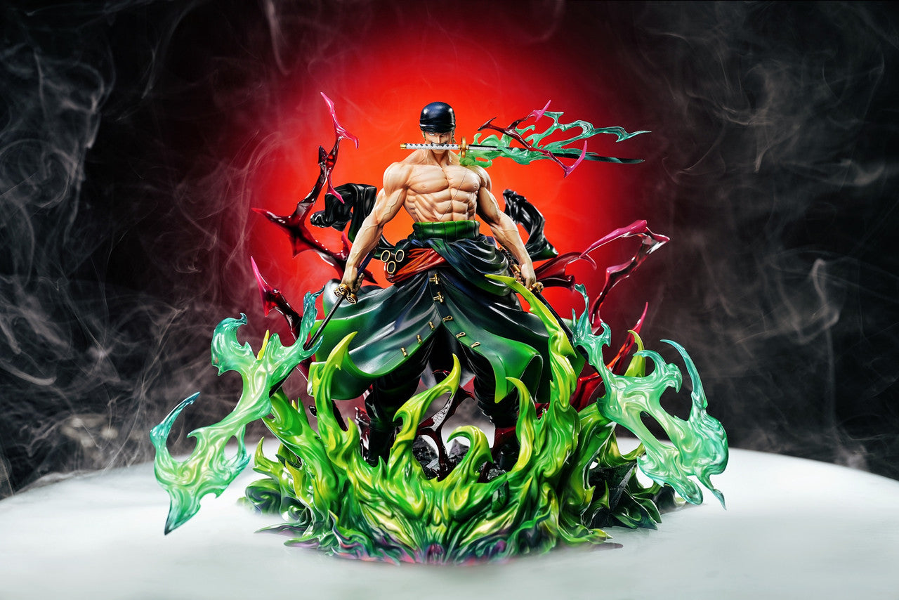 One Piece - Zoro King of Hell | Resin Statue | by SY & LX Studio