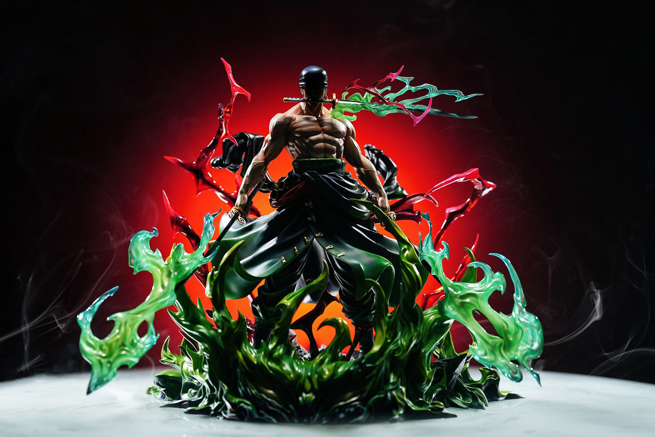 One Piece - Zoro King of Hell | Resin Statue | by SY & LX Studio