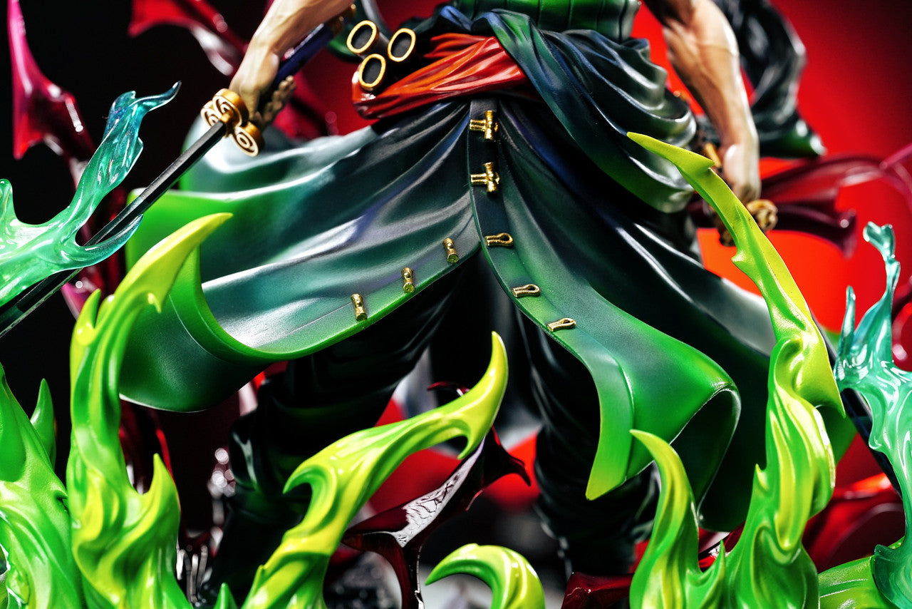 One Piece - Zoro King of Hell | Resin Statue | by SY & LX Studio