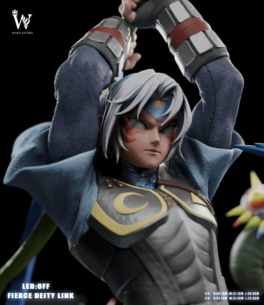 Legend of Zelda - Fierce Deity Link | 1:6/1:4 Resin Statue | by Wake Studio