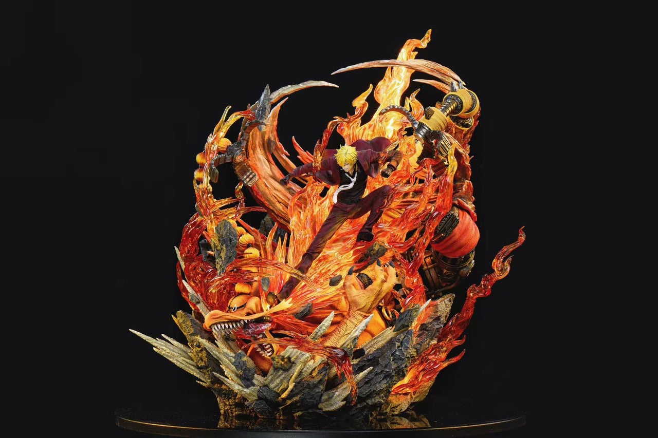 One Piece - Vinsmoke Sanji vs. Queen | 1:4 Scale Resin Statue