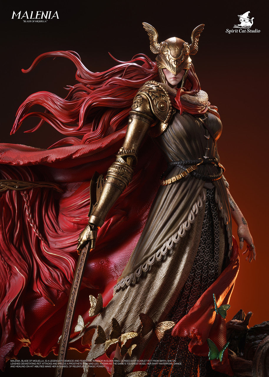 Elden Ring - Malenia | 1:4 Resin Statue | by Spirit Cat Studio
