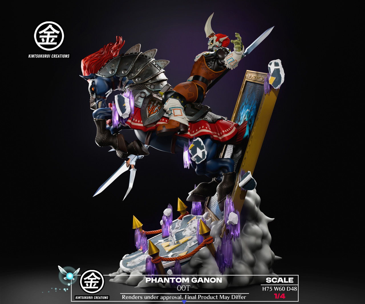 Legend of Zelda - Phantom Ganon | 1:4 Resin Statue | by
