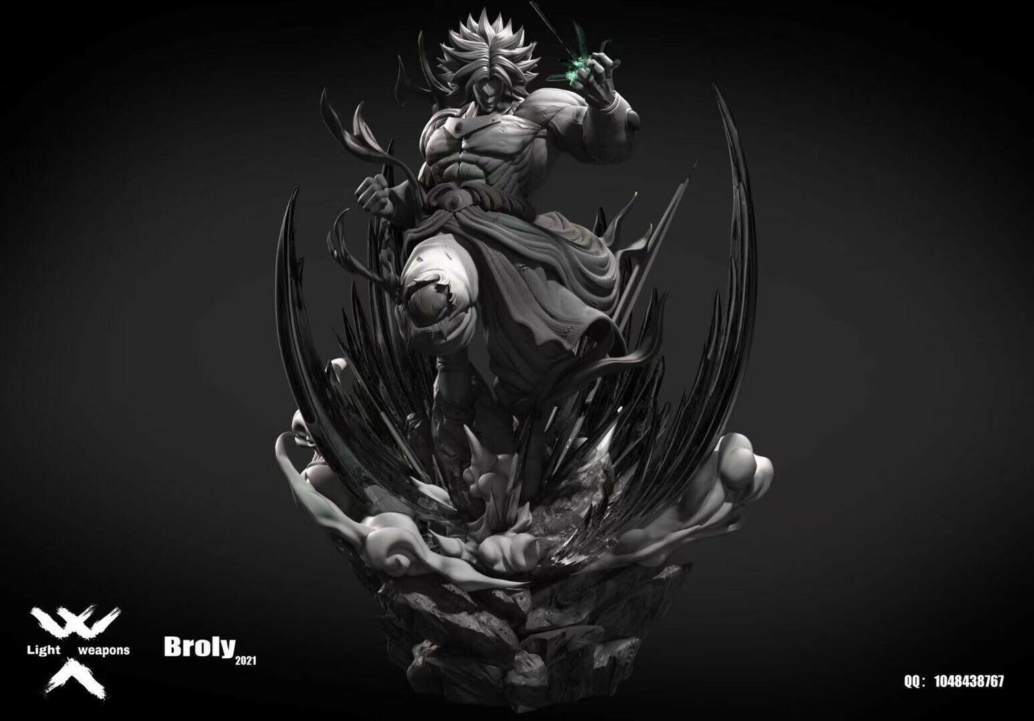 Dragon Ball Z - Broly | 1:6 Resin Statue | von Light Weapon Studio