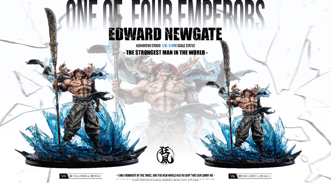 One Piece - WhiteBeard | 1:6/1:4 Resin Statue | by KuangFeng Studio