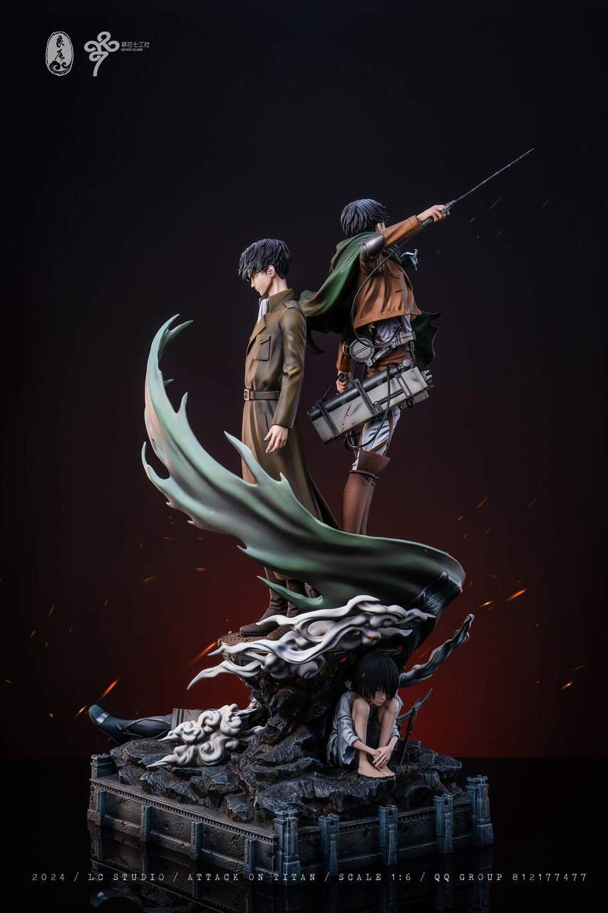 Attack on Titan - Levi Ackerman Diorama | 1:6 Resin Statue | by LC Studio