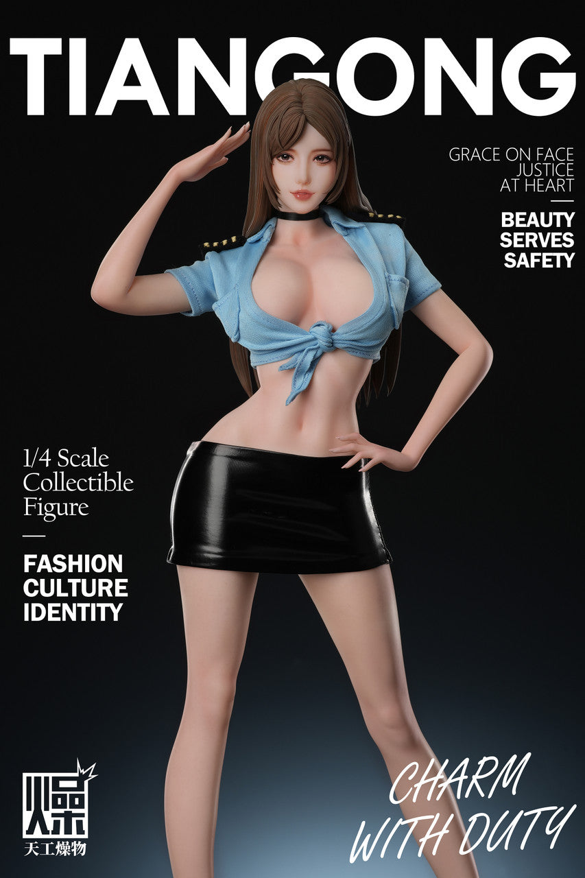 Policewoman 2.0 | 1:4 Resin Statue | by TGZW Studio