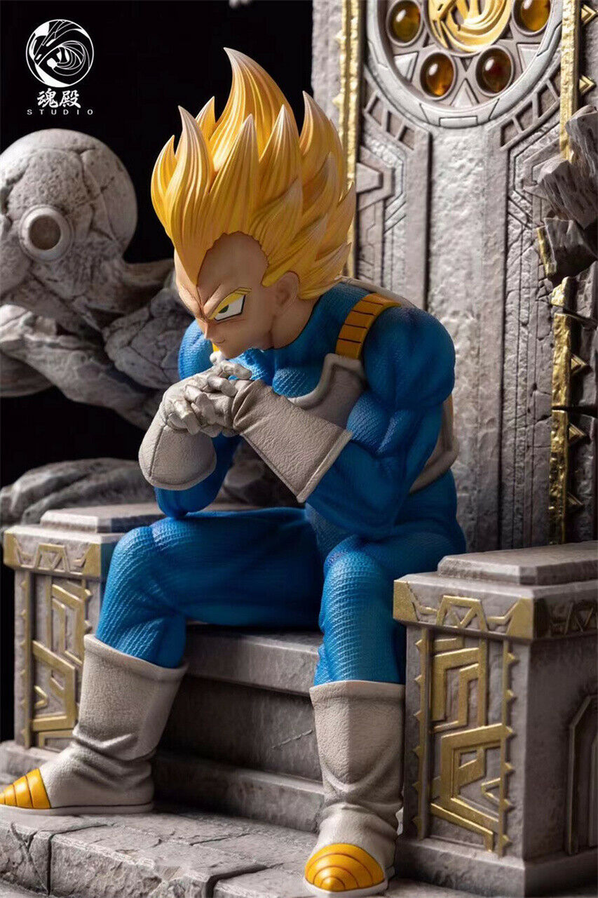 Dragon Ball Z - Vegeta on Throne | 1:4 Resin Statue | von HunDian Studio