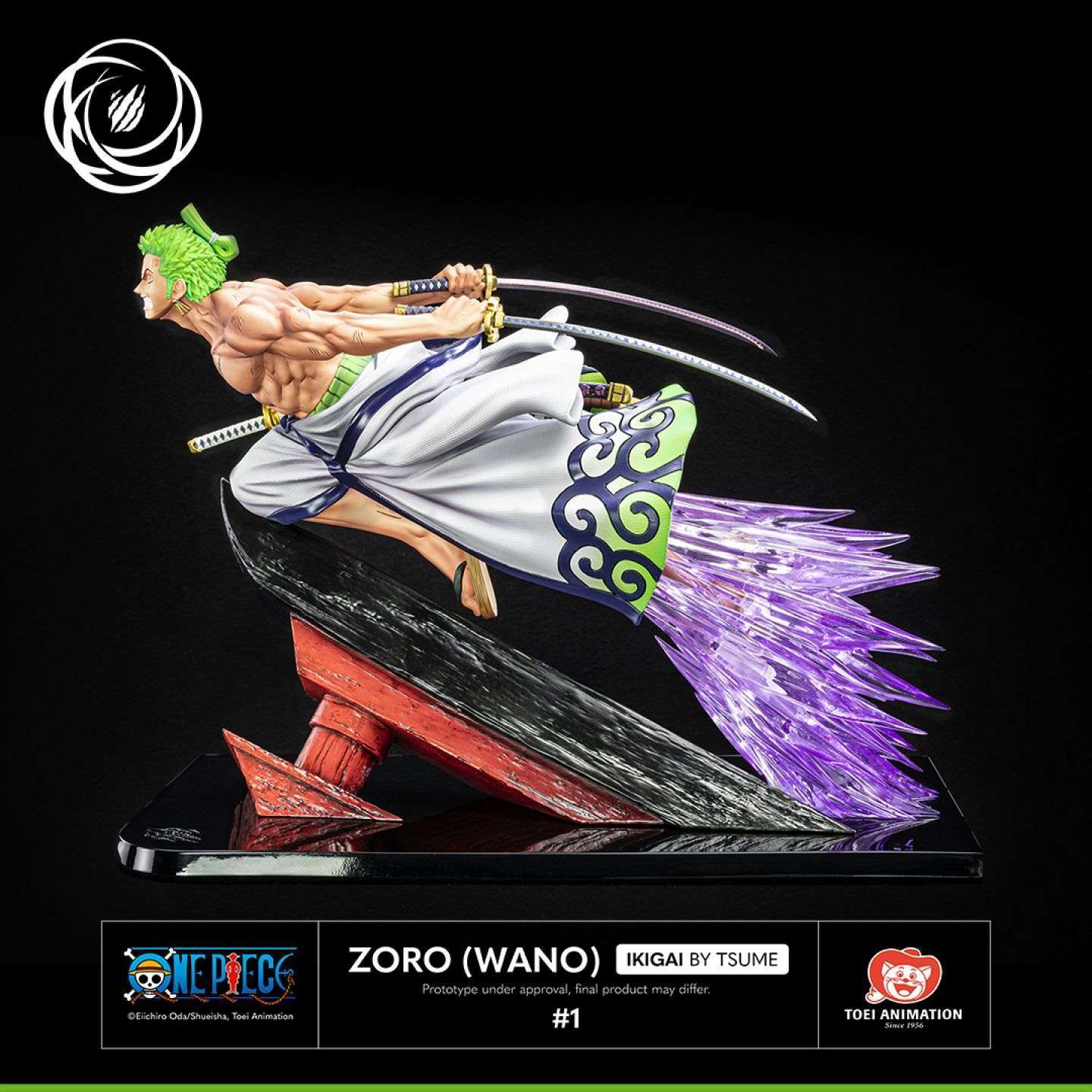 One Piece - Roronoa Zoro | 1:6 Resin Statue | von Ikigai by Tsume