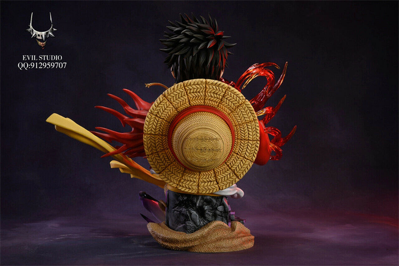 One Piece - Monkey D. Luffy | 1:1 Resin Lifesize Bust | von Evil Studio