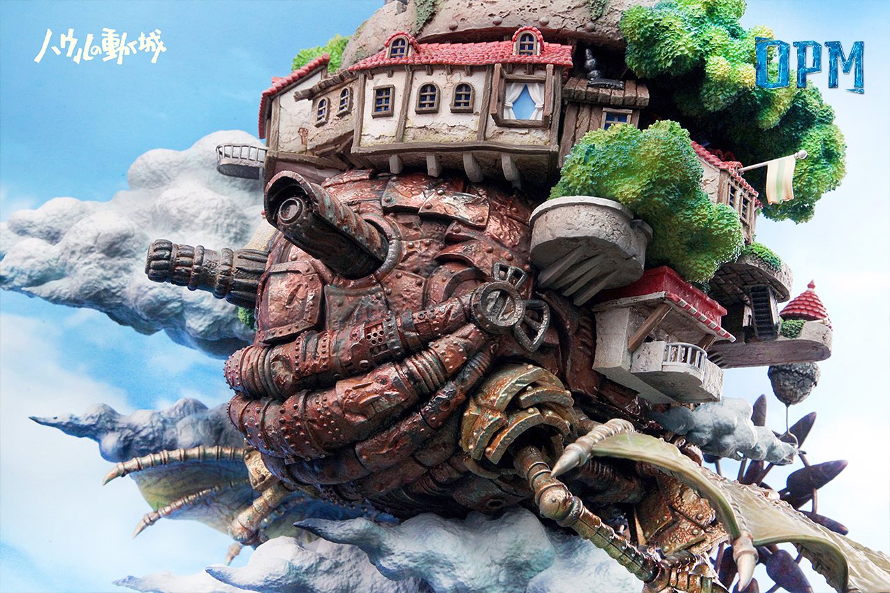 Studio Ghibli – Howl's Moving Castle | Resin Statue | von OPM Studio