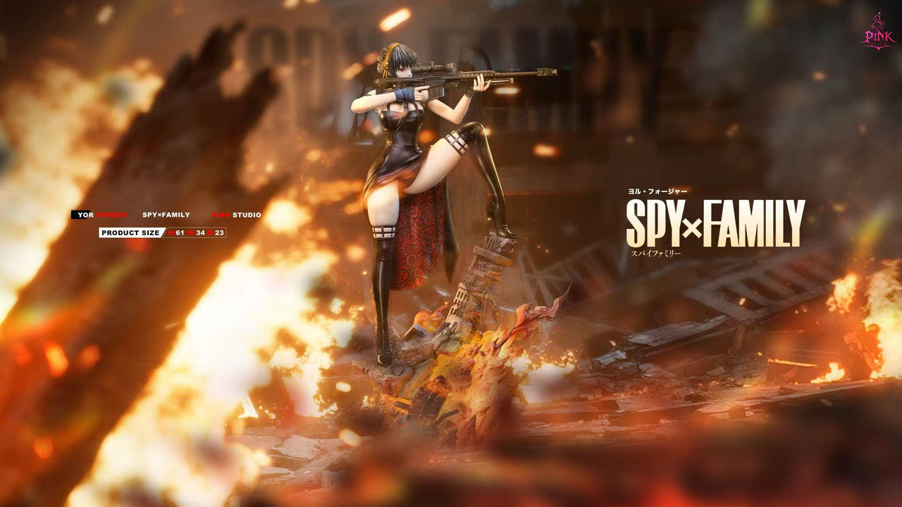 Spy×Family - Sniper Yor Forger | 1:4 Resin Statue | by Pink Studio