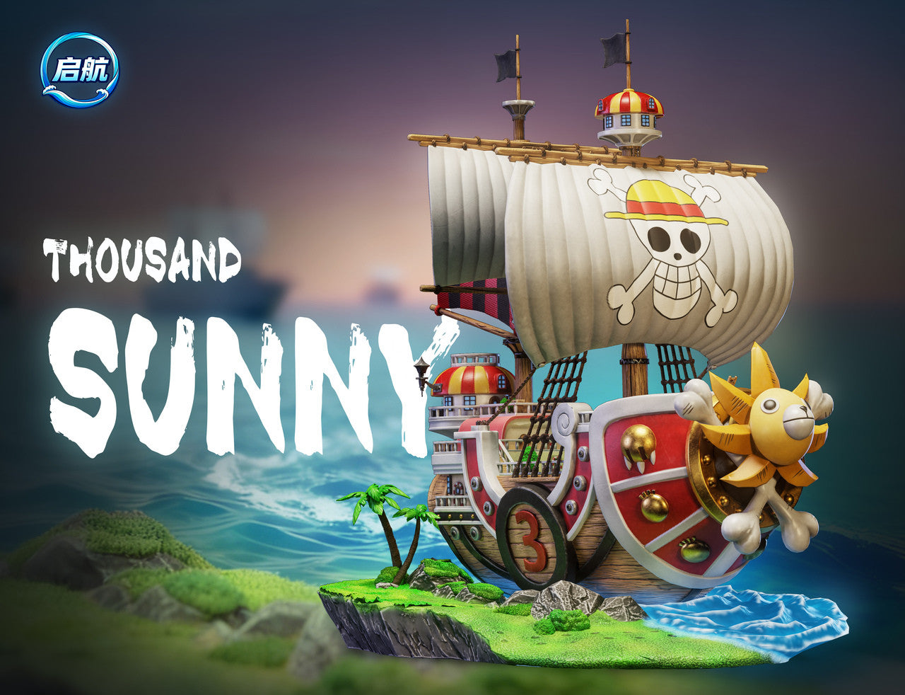 One Piece - Thousand Sunny | 1:6 Resin Statue | by Qi Hang Studio
