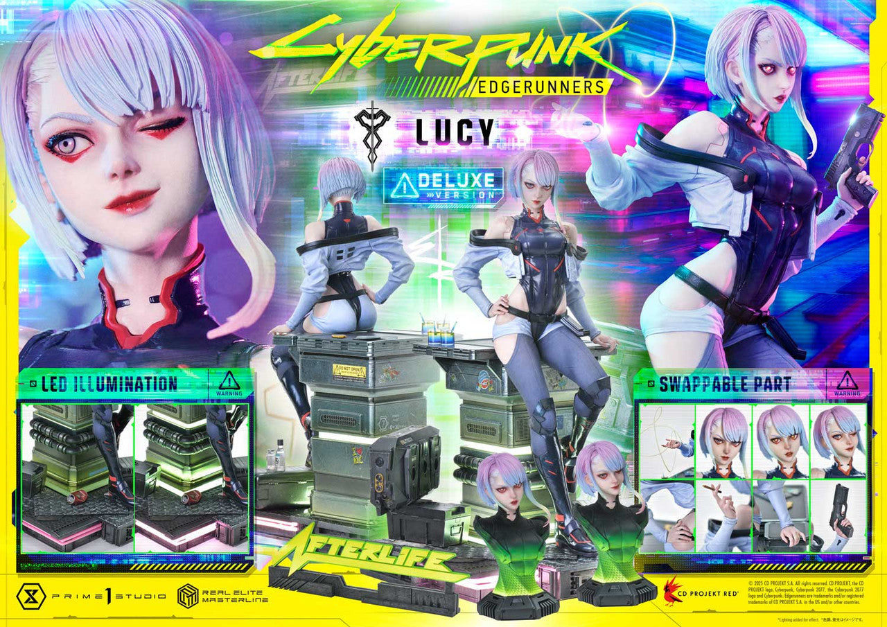 【新品未開封】 LUCY inside Cyberpunk - Lucy | 1:4 Resin Statue | by Prime 1 Studio