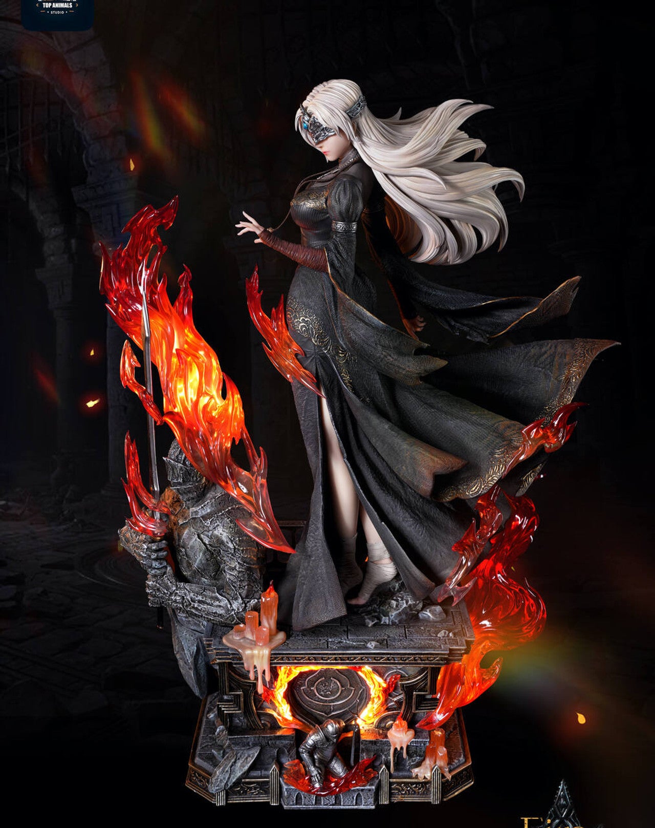 Dark Souls 3 – Fire Keeper | 1:4 Resin Statue | von Top Animals