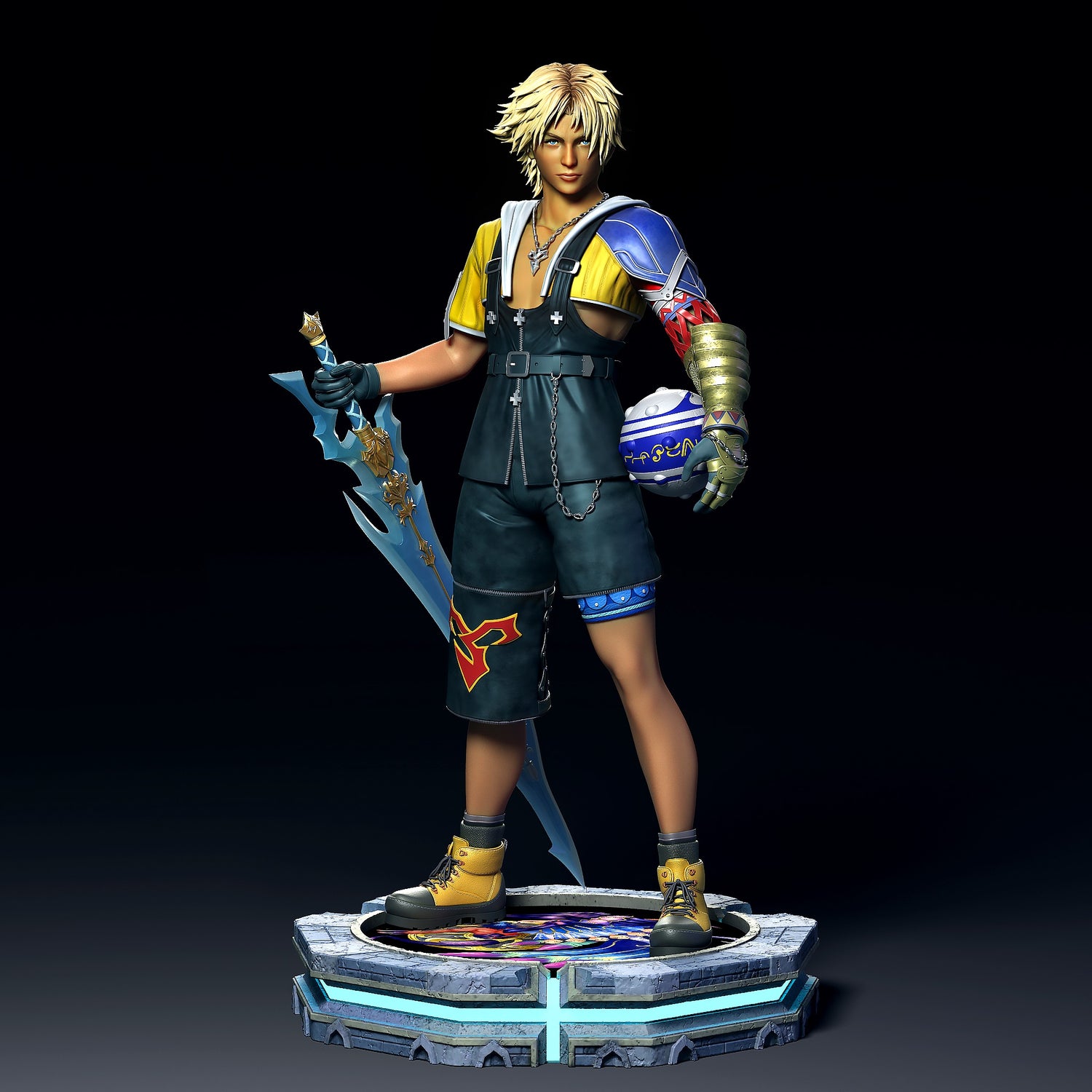Final Fantasy - Tidus | 1:4 Resin Statue | by Solar Studio