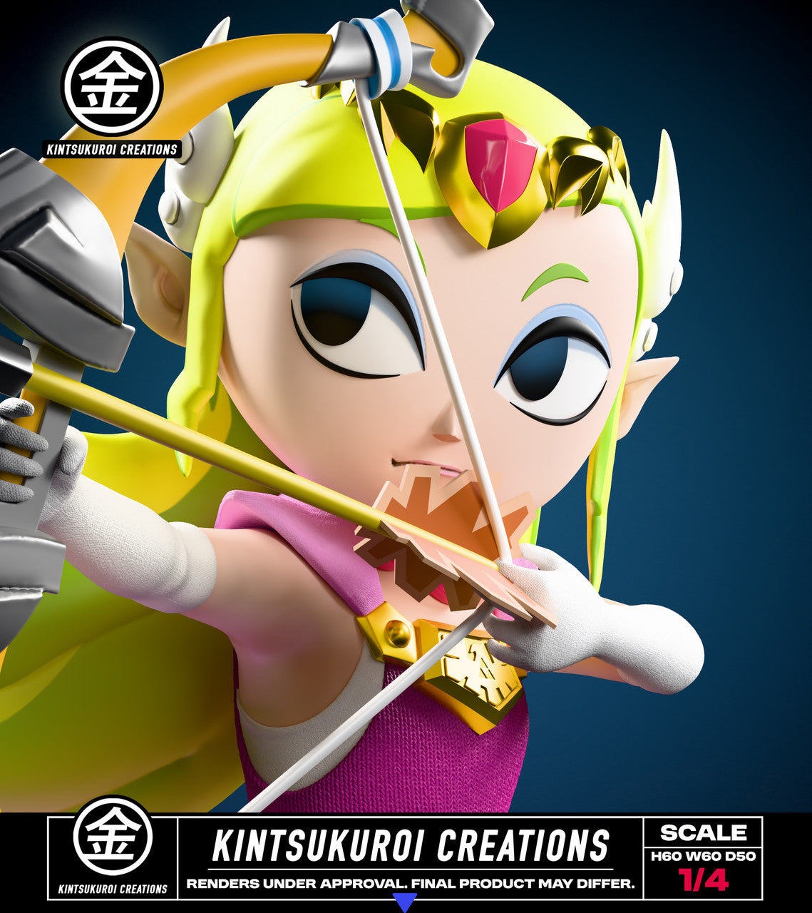 The Legend of Zelda - Wind Waker Final Battle Diorama | 1:6/1:4 Resin Statue | by Kistsukuroi Creations
