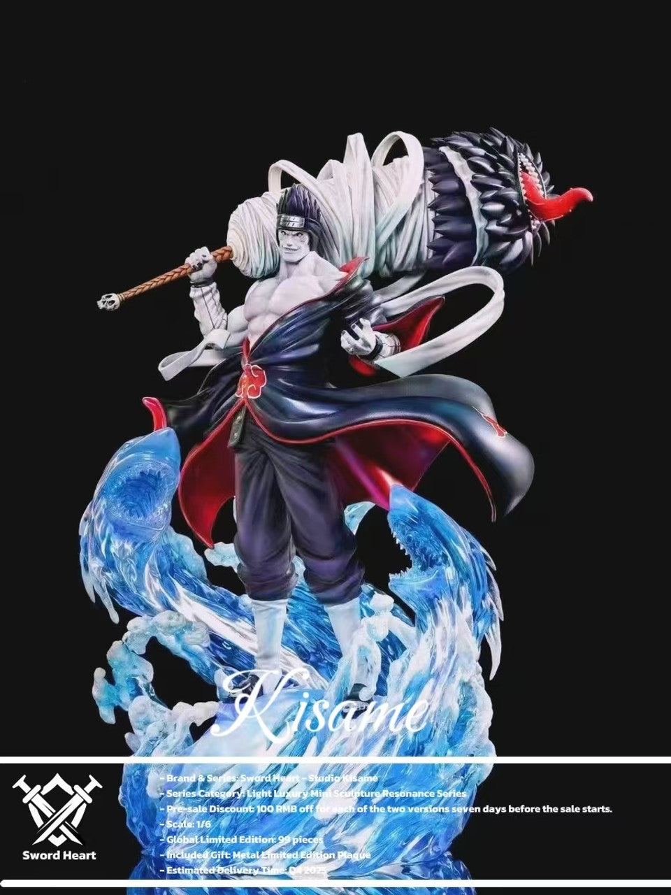 Naruto - Kisame Hoshigaki | 1:6 Resin Statue | by Sword Heart Studio