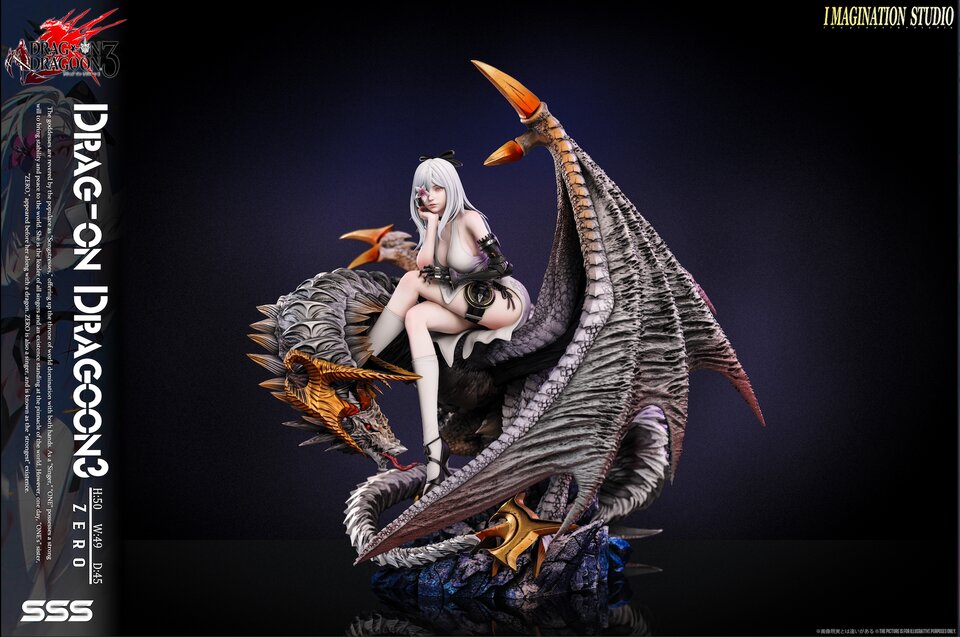 Drag-on Dragoon - Zero | 1:6 Resin Statue | by Imagination Studio