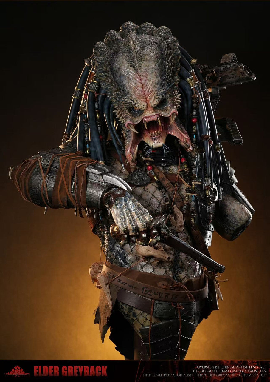 Predator - Elder Greyback Bust | Resin Statue | by Deepmyth Studio