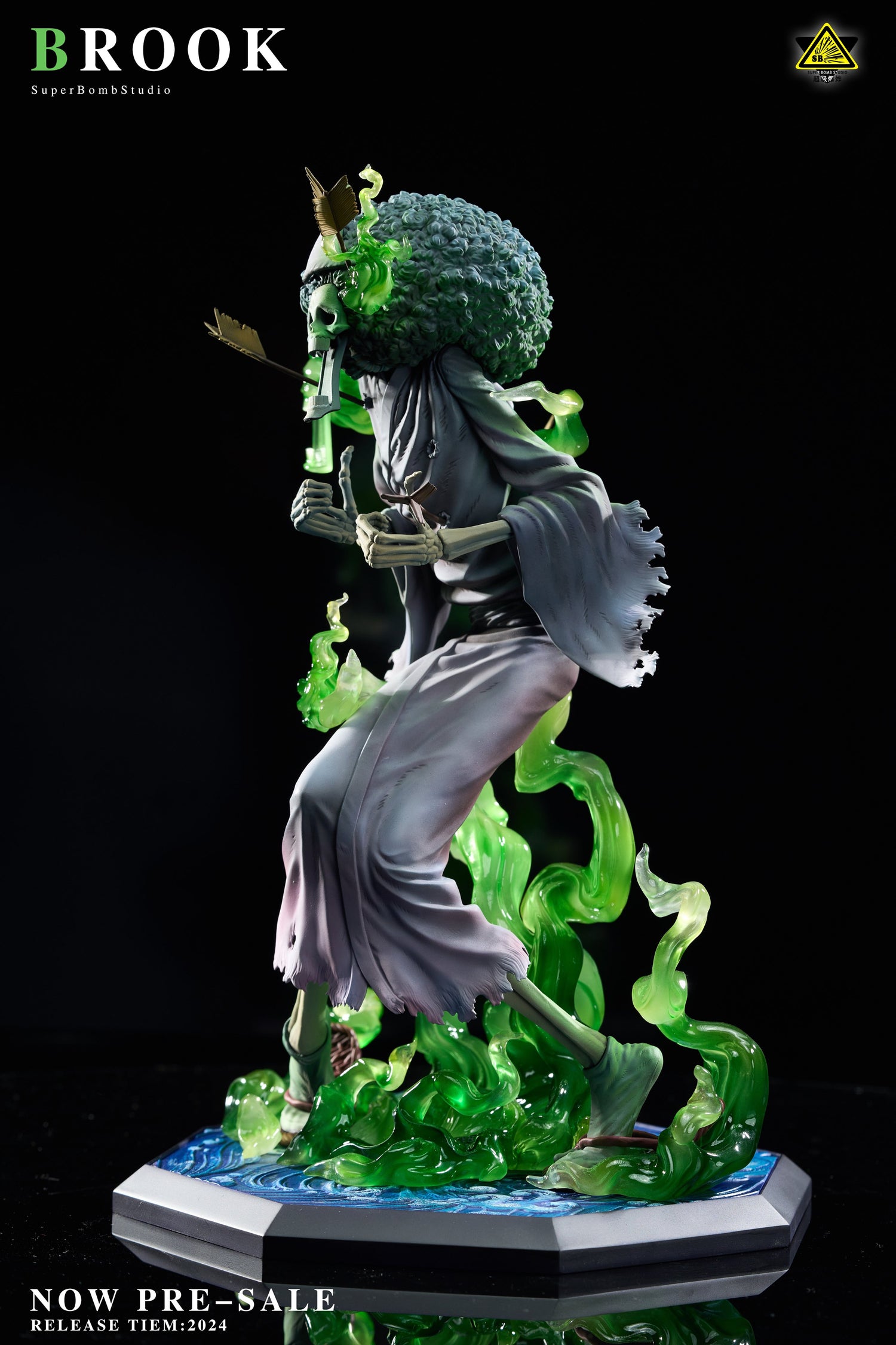 One Piece - Brook | 1:6 Resin Statue | von Super Bomb Studio